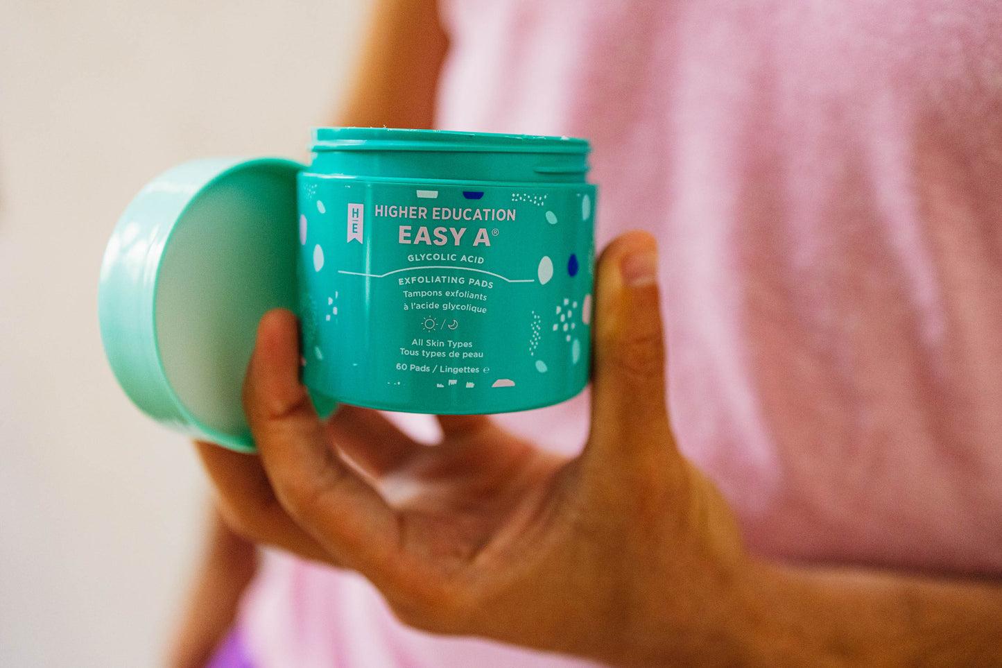 EASY A® Glycolic Acid Exfoliating Pads