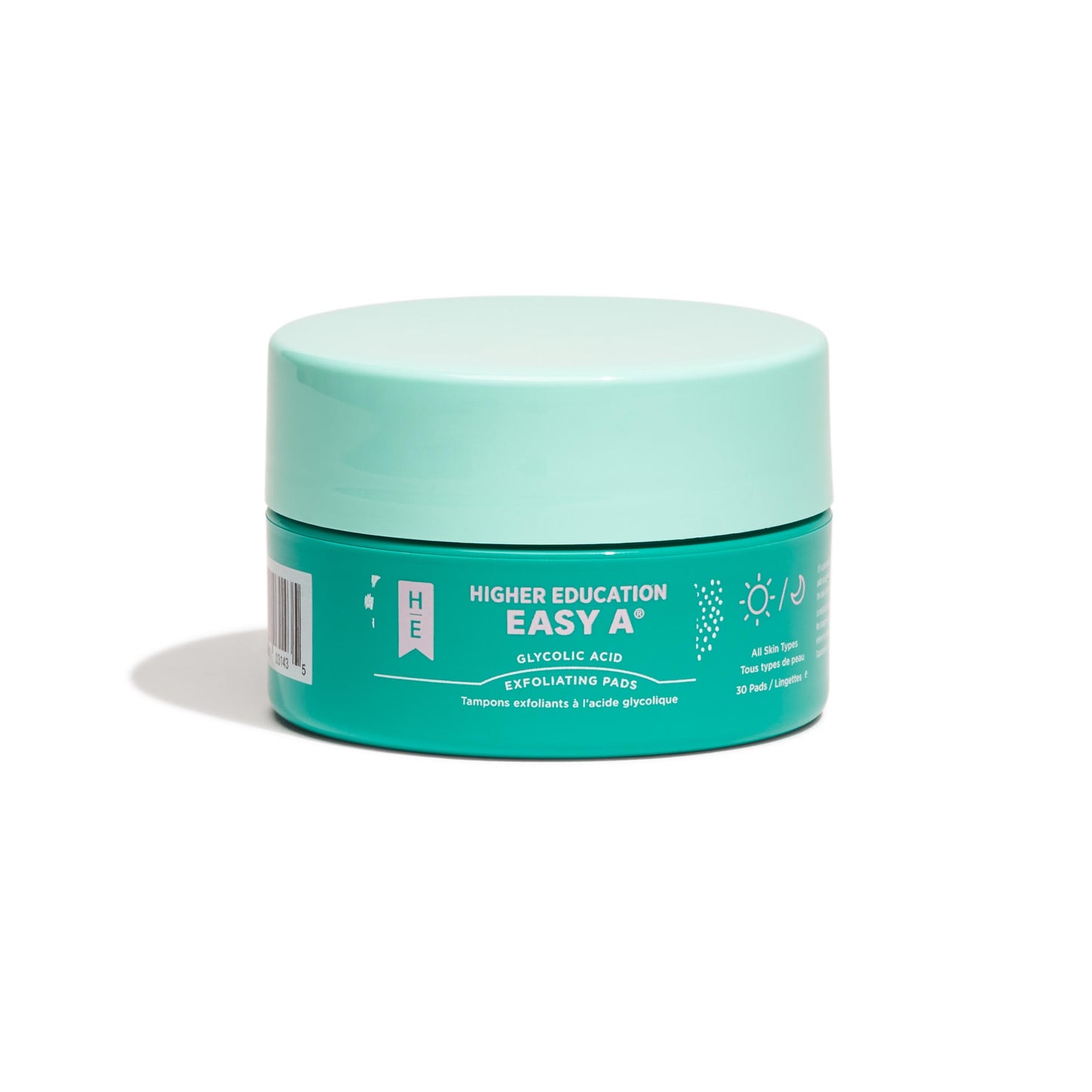 EASY A® Glycolic Acid Exfoliating Pads